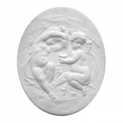 Bas-relief 1008 "Angelots vignerons"