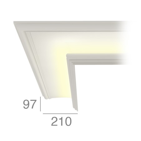 Cornice per soffitto 192A LED Champigny