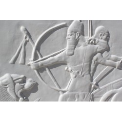 Bas-relief 1004 "La chasse aux lions"