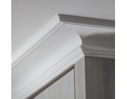 Cornice per soffitto in gesso arricchito con fibre vegetali modanature soffitto