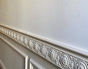 Plaster friezes to ornament walls or ceilings.
