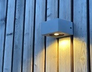 Exterior wall lamps